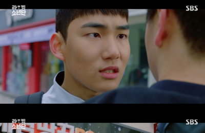 SBS 월화드라마 <라켓소년단> 탕준상, 코피 터져도 괜찮아! 허세 가득 의리의리 우정