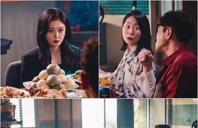 KBS 2TV 수목드라마‘대박부동산’ 장나라-강말금-강홍석, “배보다 생각이 더 고프다?!” 이것은 또 다른 위험 주의보?! 젓가락질 STOP 현장!