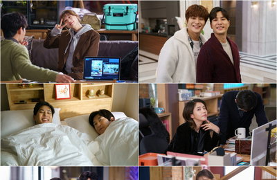 JTBC 새 수목드라마 <월간 집> 출격 준비 완료! 웃음 팡팡~ 비하인드 스틸컷만 봐도 재미있다!