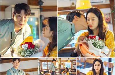 KBS 주말드라마 ‘오케이 광자매’ 전혜빈-김경남, 서프라이즈 ‘급습 볼뽀뽀’포착! …반전 살짝 피하는 전혜빈, 과연 무슨 일이?