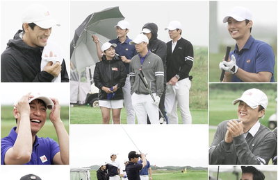 TV CHOSUN‘골프왕’이동국X이상우X장민호X양세형,“지금까지 이런 날씨는 없었다!”골프장 휘몰아친 비-바람! 사상 최악의 수중전! 물 바다가 된 필드 위 진풍경!