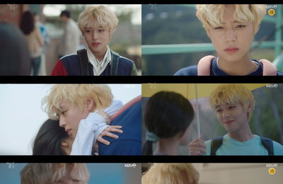 KBS 2TV 월화드라마 <멀리서 보면 푸른 봄> 박지훈, 물오른 캐릭터 표현력으로 여심 완벽 저격! 여준의 밝은 외면과 그늘진 내면 입체적으로 그렸다