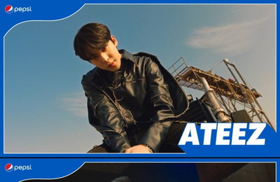 에이티즈, 펩시X스타쉽 새 캠페인 첫 주자...‘퍼포먼스 장인’ 출격