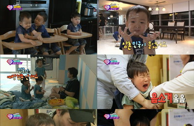 KBS 2TV 예능 <슈퍼맨이 돌아왔다> 삼둥이가 돌아왔다! 대한X민국X만세 미공개 영상 大공개