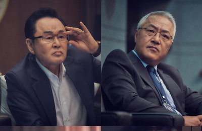 MBC 새 드라마 <검은 태양> 김병기-이경영-장영남-유오성, 카리스마 폭발! 국정원 주요 보직자들VS암막 뒤의 설계자, 불꽃 튀는 케미에 긴장감 UP