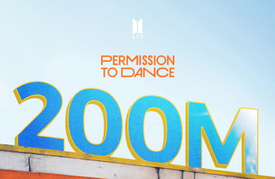'21세기 팝 아이콘' 방탄소년단, 'Permission to Dance' 뮤비 2억뷰 돌파...통산 22번째