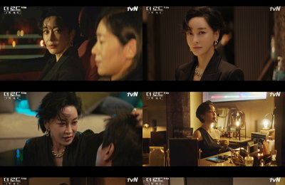 배우 김혜은, tvN 수목드라마 <더 로드 : 1의 비극> 심야 뉴스 앵커 ‘차서영’의 매혹적 비주얼! 범접할 수 없는 아우라, 등장만으로 시선 압도