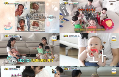 KBS 2TV 예능 <슈퍼맨이 돌아왔다> 사유리X젠, 0.0001%의 기적 '넷둥이'와 즐거운 하루 '랜선 이모-삼촌 반응 터졌다'