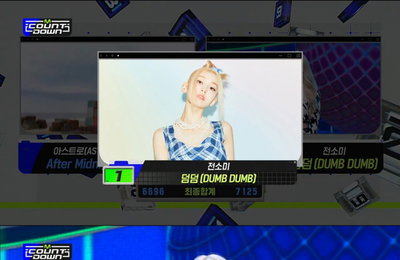 '엠카' 전소미, 컴백과 동시에 1위...독보적 '솔로퀸' 입증