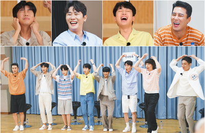 TV CHOSUN ‘뽕숭아학당: 인생학교’ 임영웅-영탁-이찬원-장민호-김희재-황윤성, “건행을 위한 첫걸음!” 지식 사전 대오픈! ‘슬기로운 면역 생활’특집!