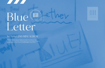 하이라인&스타쉽X, 원호, 두 번째 미니 앨범 'Blue Letter' 커밍순 이미지 공개...컴백 카운트다운