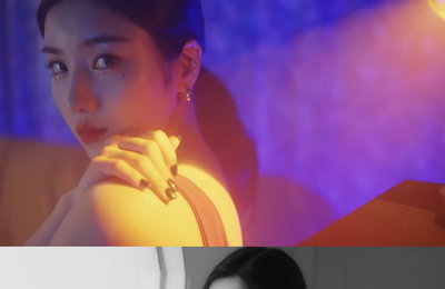 '아이즈원 첫 솔로' 권은비, 블랙·레드 넘나드는 고혹미…'DOOR' 리릭 포토+트랙 비디오 공개
