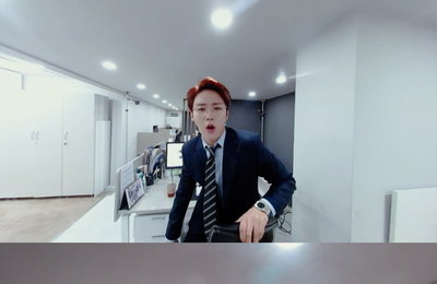 골든차일드 와이X이장준, 'POPPIN'' 자체 제작 MV 티저 공개…직장인의 유쾌한 일탈