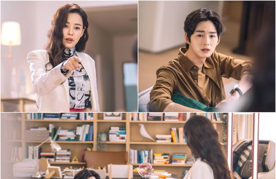 SBS 새 금토드라마 '원더우먼' 이하늬X이원근, “설전 오가는 검사 콤비?!” 분노의 조연주(이하늬) & 토끼 눈 안유준(이원근)…서로에 한심 눈빛 ON! ‘삿대질 투 샷’ 전격 공개!