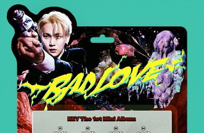 ‘27일 컴백’ 샤이니 키, 첫 미니앨범 ‘BAD LOVE’ 스케줄 포스터 공개 화제