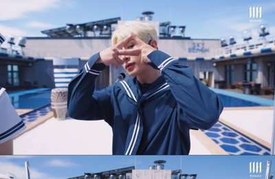 원호, 신곡 'BLUE' MV 조회수 500만뷰 공약 이행...마린룩 버전 안무 영상 공개