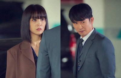 MBC 금토드라마 <검은 태양> ‘내부 배신자’ 지목된 박하선, 김종태와 심상치 않은 대면! 두 사람의 회동을 목격한 김지은의 굳어지는 표정