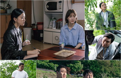 올레tv x seezn 오리지널 <크라임 퍼즐> 고아성의 든든한 조력자! 안림 경찰서 완전체 출격