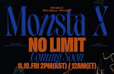 몬스타엑스, 'NO LIMIT'으로 11월 컴백