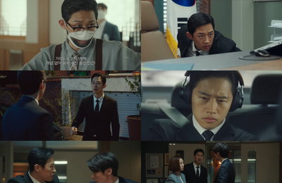 웨이브 오리지널 드라마 <이렇게 된 이상 청와대로 간다> 김경일, 경호원 ‘고지섭’으로 완벽 변신하며 시청자 웃음보 자극! 그의 한계 없는 캐릭터 소화력