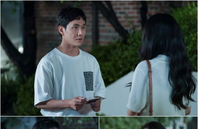 TV CHOSUN 새 토일미니시리즈 ‘엉클’ 오정세-이시원, “가수와 팬의 운명 같은 만남?!” 핑크빛 썸 기류 포착된 ‘두근두근 눈빛 맞춤’ 현장 공개!