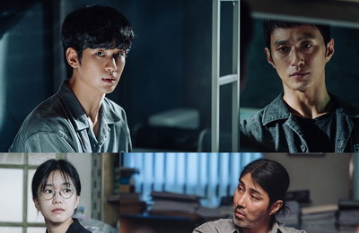쿠팡플레이 시리즈 ‘어느 날’ 김수현-차승원-김성규-이설-김신록-김홍파,“등장 인물 모두가 의심스럽다!” 스틸로 점쳐보는 2막 관전 포인트!