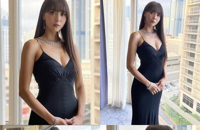KBS 2TV 예능 <편스토랑> 오윤아, 부국제 달군 블랙 드레스 여신 '감탄'