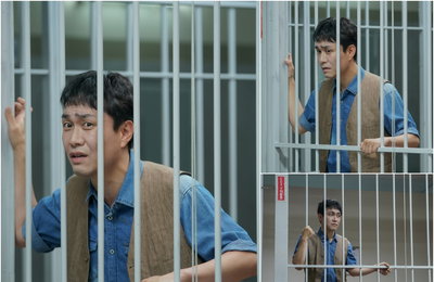 TV CHOSUN 새 토일미니시리즈 ‘엉클’ 오정세, “유치장에 갇힌 엉클?!” 철창 사이로 드러낸 ‘애처로운 눈빛’ 포착!