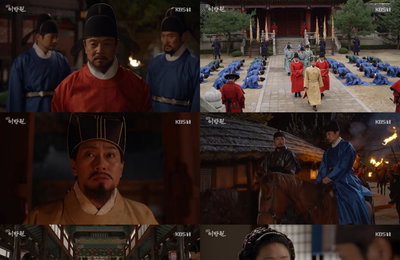 KBS 1TV 대하사극 <태종 이방원> 주상욱-엄효섭, 신념 차이로 갈등 심화! 급기야 칼 들고 결투까지! 김영철, 동북면으로 돌아가겠다 선언!