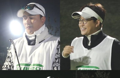 IHQ 예능프로그램 <내 이름은 캐디> 이벤트 홀-포섬 대결까지! ‘SKY’ 대학 고객들을 위한 ‘캐디즈’ 이승철, 김성주, 안정환의 살신성인 투혼