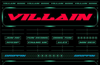 드리핀, 청량→강렬 '파격 변신' 예고…내년 1월 17일 'Villain'으로 컴백