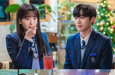 KBS 2TV 수목드라마 <학교 2021> 김요한-조이현, 두근두근 첫 데이트 현장♥ 맞닿은 시선에 설렘 폭발!