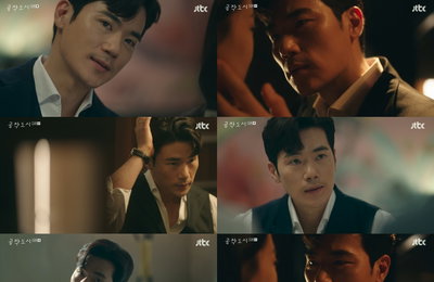 JTBC 수목드라마 <공작도시> 김강우, 이토록 숨막히는 긴장감 유발자