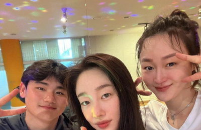 이혜정, 골때녀 동료들과… ‘이목구비 뚜렷한 셀카’
