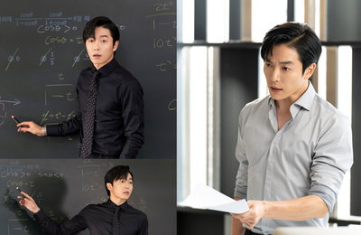 KBS2 <크레이지 러브> 김재욱, "수학이 어렵니? 걱정하지마, 내가 있잖아!" 시청자 열공 모드 유발, 최고 일타 강사 완벽 변신!