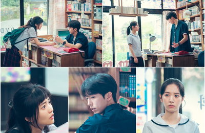 tvN 토일드라마 ‘스물다섯 스물하나’ 김태리-남주혁-김지연(보나), “그냥 오빠가 선택해, 나야 얘야?” 폭발 직전 아슬아슬 ‘삼자대면 쓰리샷’!