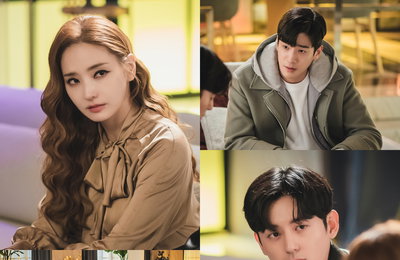 IHQ drama 개국 특집 드라마 <스폰서> 한채영-구자성-이지훈, 늦은 밤 갑작스러운 삼자대면! 구자성, 한채영 향한 증오로 이글거리는 시선!