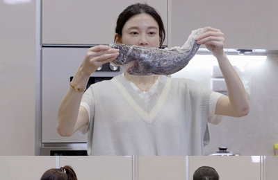KBS 2TV 예능 <편스토랑> 차예련, 낚시광 남편 주상욱 따라 낚시 삼매경 '차태공'