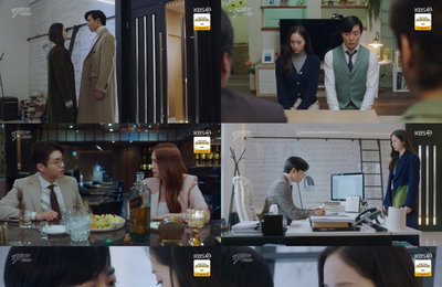 KBS 2TV 새 월화드라마 <크레이지 러브>김재욱X정수정, 축 미미 커플 탄생 쌍방 사다리 키스로 설렘지수 치솟아