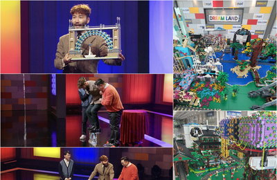 MBC <블록버스터 : 천재들의 브릭 전쟁> 노홍철, 일촉즉발 ‘돌발행동’! 심사위원 ‘땀’ 삐질...‘노홍철교’ 붕괴