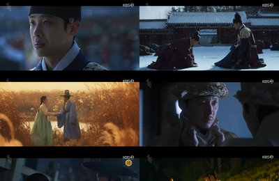 KBS 2TV 월화드라마 <붉은 단심> 시청자 몰입 이끈 1-2회 속 화제의 명장면! ‘이유 커플’ 이준X강한나의 아련한 케미+이준-장혁의 팽팽한 신경전
