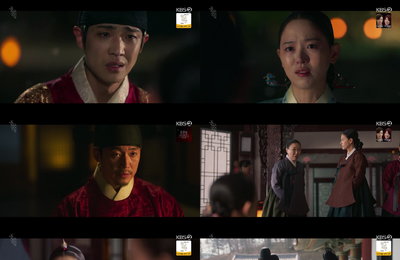 KBS 2TV 월화드라마 <붉은 단심> 시청자 마음 사로잡은 ‘인생 사극’ 등극 중! 이준의 선언에 혼란스러운 강한나, 두 사람의 운명에 ‘귀추 주목’