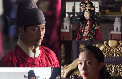 KBS 2TV 월화드라마 <붉은 단심> 장혁-박지연, 정적(政敵)의 길 걷는 두 사람! 팽팽히 부딪히는 시선, 숨 막히는 긴장감 선사