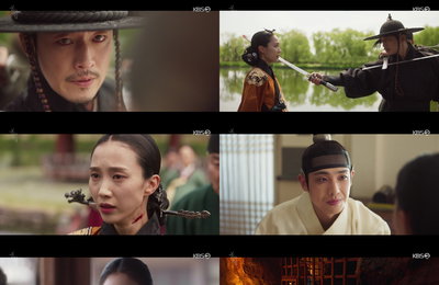 KBS 2TV 월화드라마 <붉은 단심> 최고 시청률 11%! 강한나, 모든 사실 꾸민 이준에 대한 배신감과 분노! 아슬아슬한 엔딩 탄생