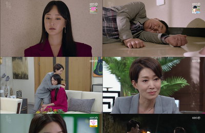 KBS 2TV 일일드라마 <황금가면> 차예련, 父 전인택 죽음에 오열 '안방극장 눈물샘 자극'