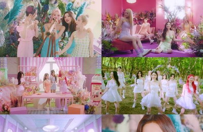 '서머 퀸 컴백' 이달의 소녀, 신곡 '플립 댓' MV 티저 공개