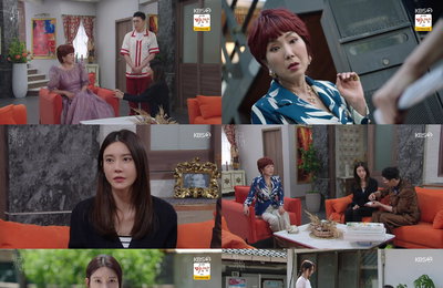 KBS 2TV 일일드라마 <황금가면> 이휘향, 생명의 은인 차예련에게 준 기회! ‘흥미진진’! 복수 다짐하며 맹견과 대치한 차예련!