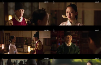 KBS 2TV 월화드라마 <붉은 단심> 오늘 대망의 최종회 방송! 강한나, 이준 견제하기 위해 정인(情人) → 정적(政敵)으로 돌아서나? 궁금증+기대감