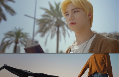블리처스, 압도적 컴백 스케일...두바이 사막서 'WIN-DOW' 콘셉트 필름 스타트