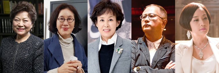 사진 제공: 김용림(매니지먼트 율), 정재순(본인), 이경진(다홍엔터테인먼트), 송승환(피엠씨프러덕션), 장미희(본인)